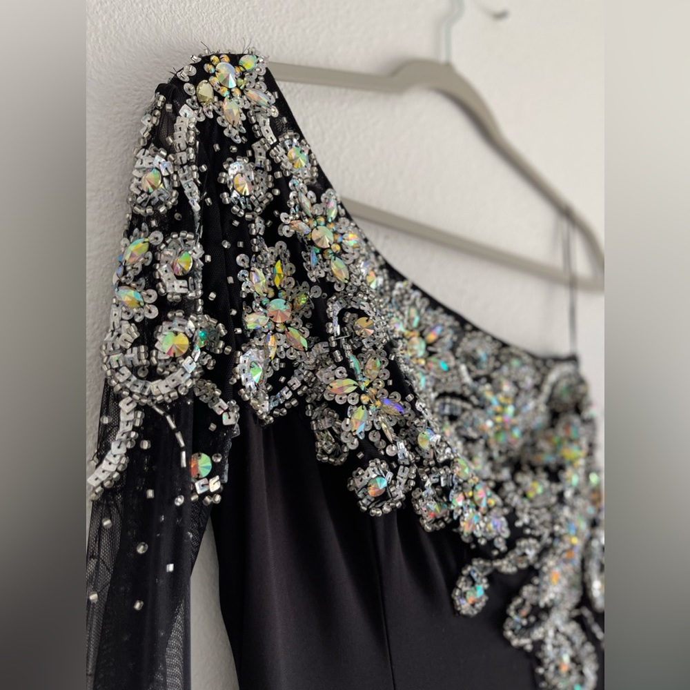 Panoply Size 10 Black Prom Dress